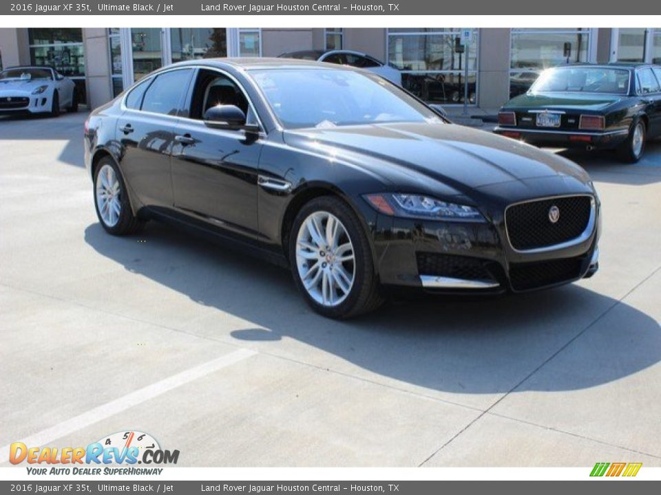 2016 Jaguar XF 35t Ultimate Black / Jet Photo #1