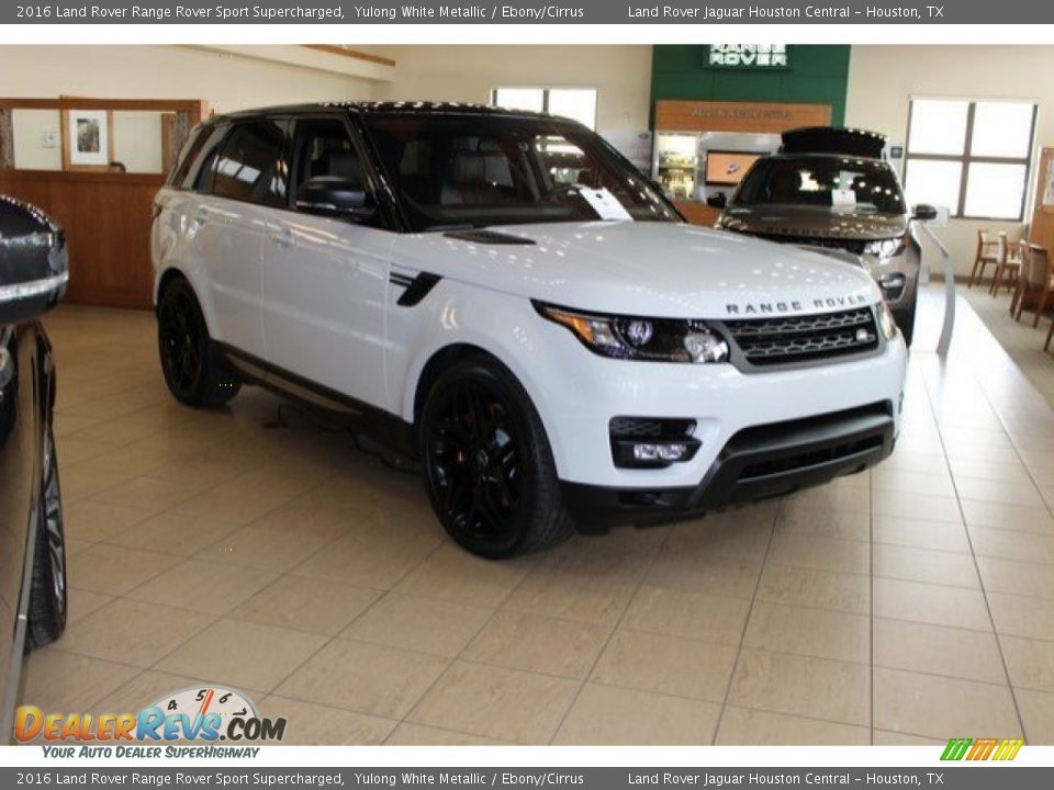 2016 Land Rover Range Rover Sport Supercharged Yulong White Metallic / Ebony/Cirrus Photo #1