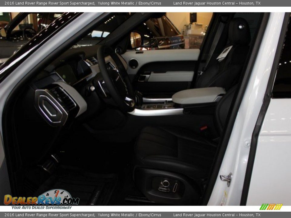 2016 Land Rover Range Rover Sport Supercharged Yulong White Metallic / Ebony/Cirrus Photo #2