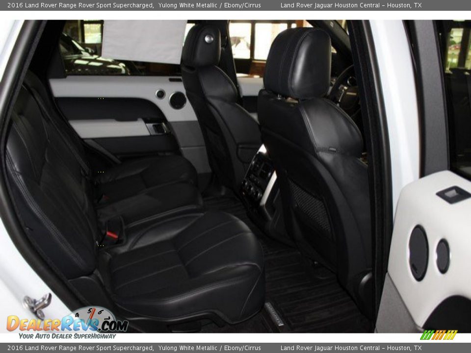 2016 Land Rover Range Rover Sport Supercharged Yulong White Metallic / Ebony/Cirrus Photo #10