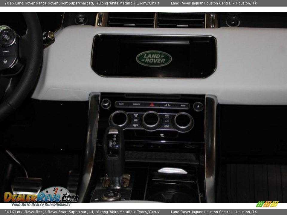 2016 Land Rover Range Rover Sport Supercharged Yulong White Metallic / Ebony/Cirrus Photo #11