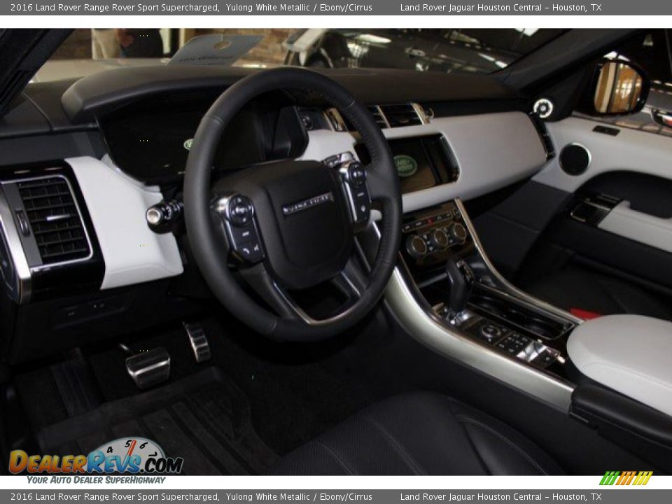 2016 Land Rover Range Rover Sport Supercharged Yulong White Metallic / Ebony/Cirrus Photo #14