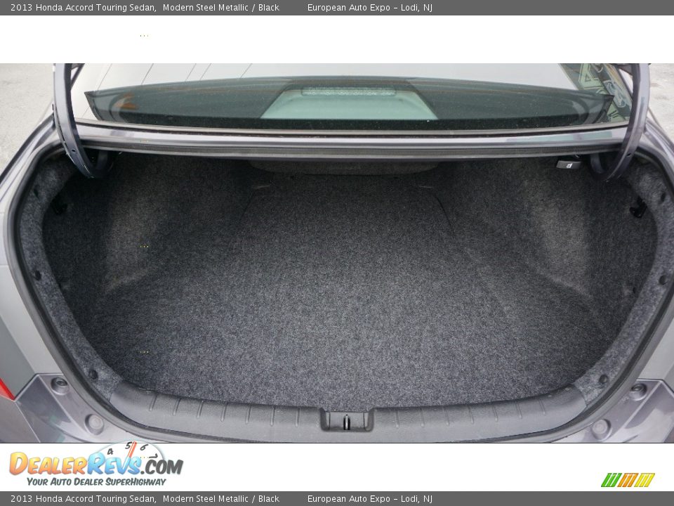 2013 Honda Accord Touring Sedan Modern Steel Metallic / Black Photo #27