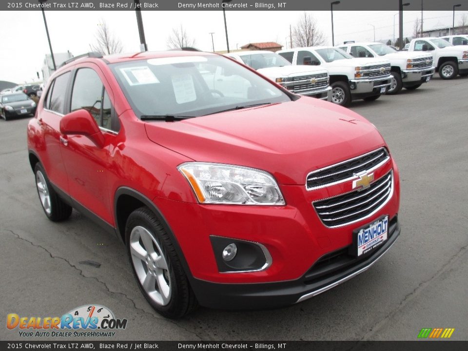 2015 Chevrolet Trax LTZ AWD Blaze Red / Jet Black Photo #1
