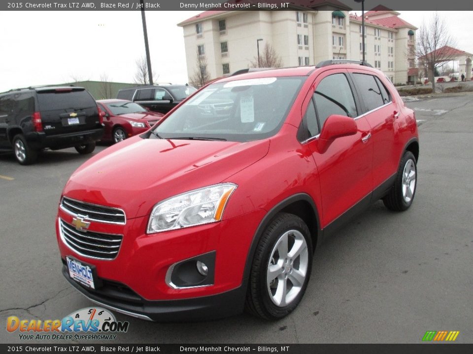 2015 Chevrolet Trax LTZ AWD Blaze Red / Jet Black Photo #2