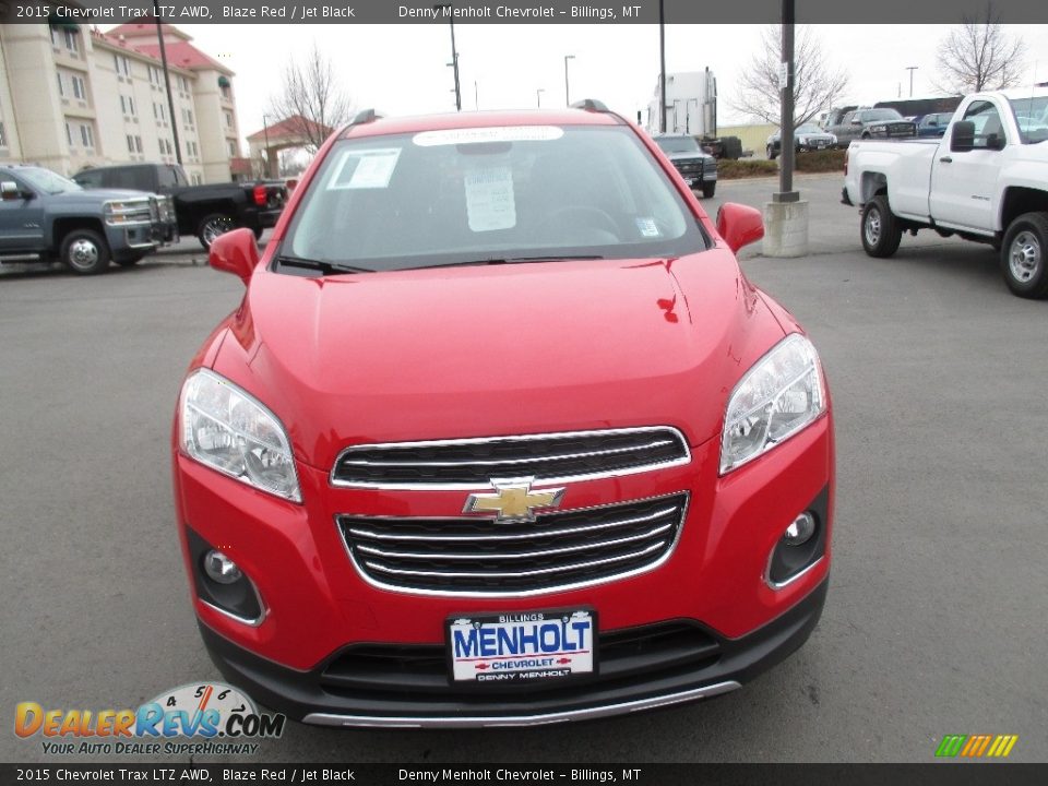2015 Chevrolet Trax LTZ AWD Blaze Red / Jet Black Photo #8