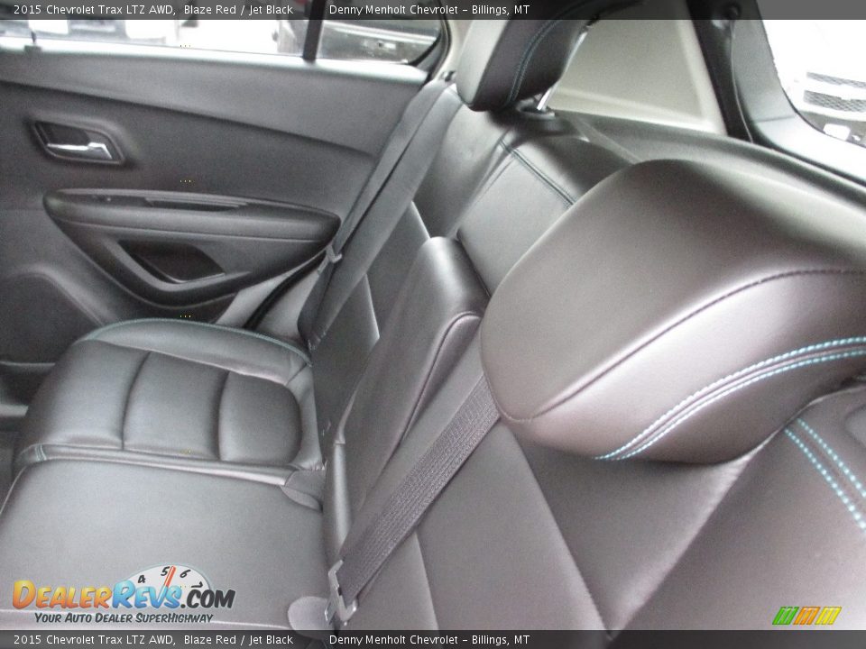 2015 Chevrolet Trax LTZ AWD Blaze Red / Jet Black Photo #9