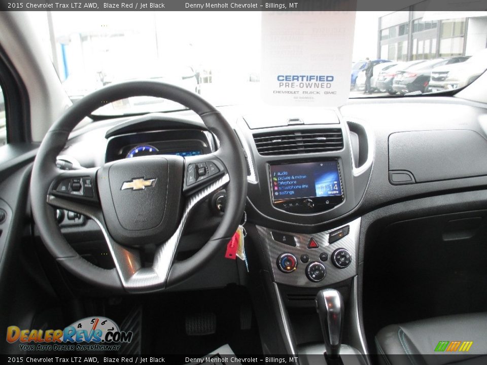 2015 Chevrolet Trax LTZ AWD Blaze Red / Jet Black Photo #10