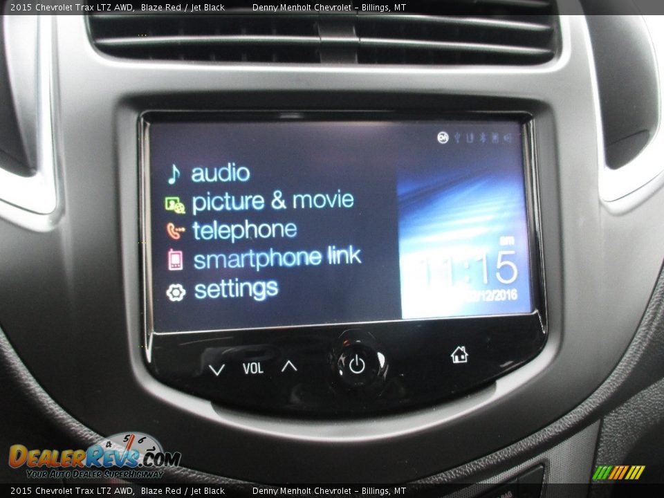 2015 Chevrolet Trax LTZ AWD Blaze Red / Jet Black Photo #12