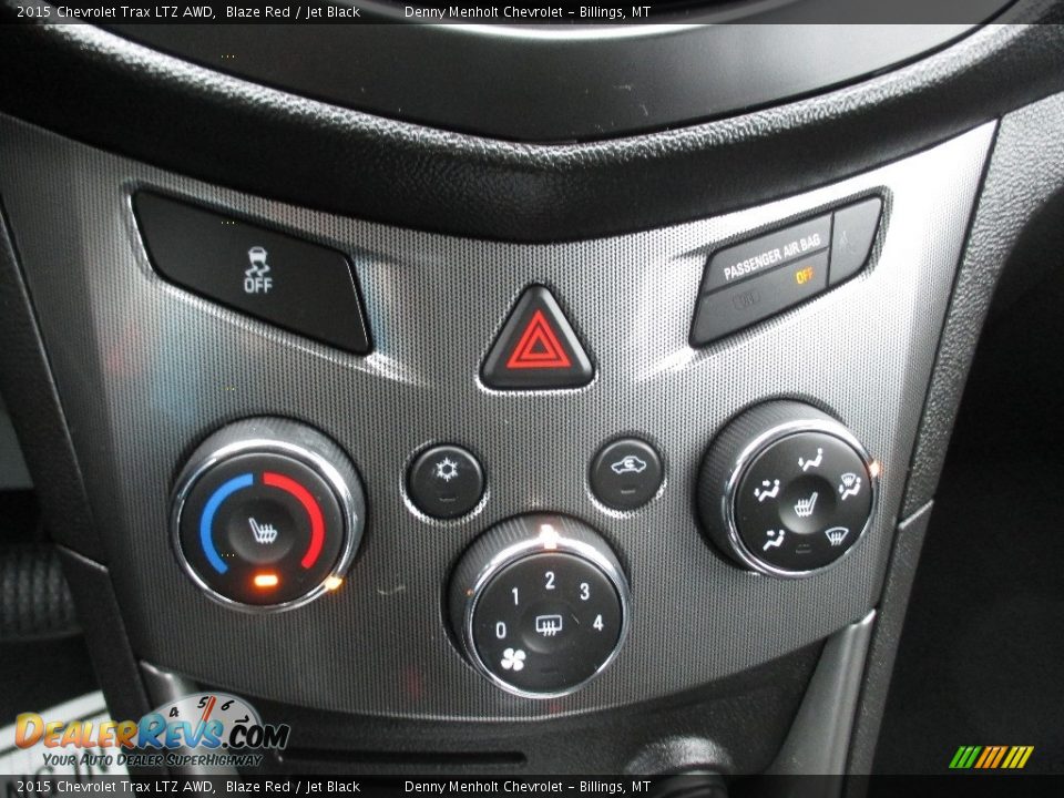 2015 Chevrolet Trax LTZ AWD Blaze Red / Jet Black Photo #13
