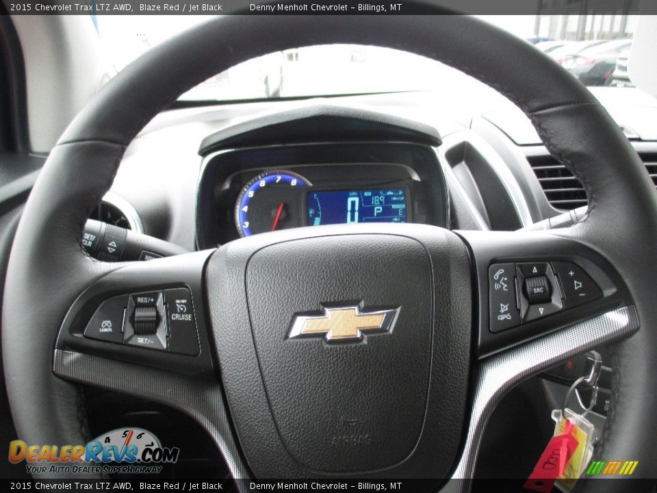 2015 Chevrolet Trax LTZ AWD Blaze Red / Jet Black Photo #15
