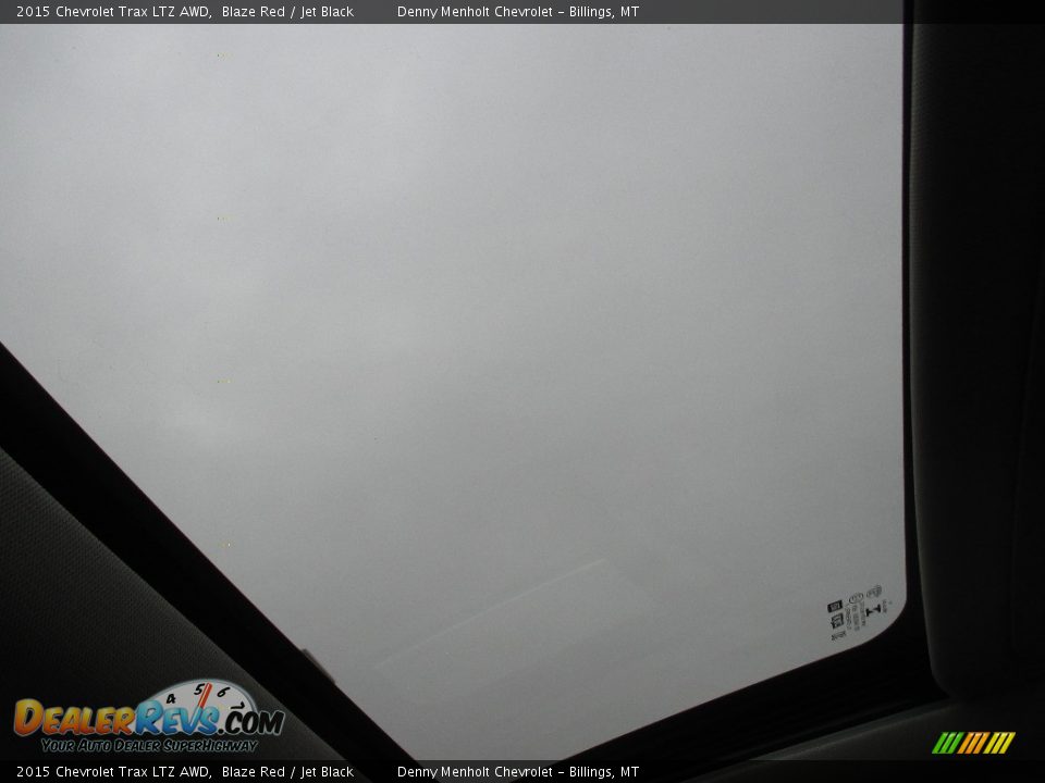 2015 Chevrolet Trax LTZ AWD Blaze Red / Jet Black Photo #17