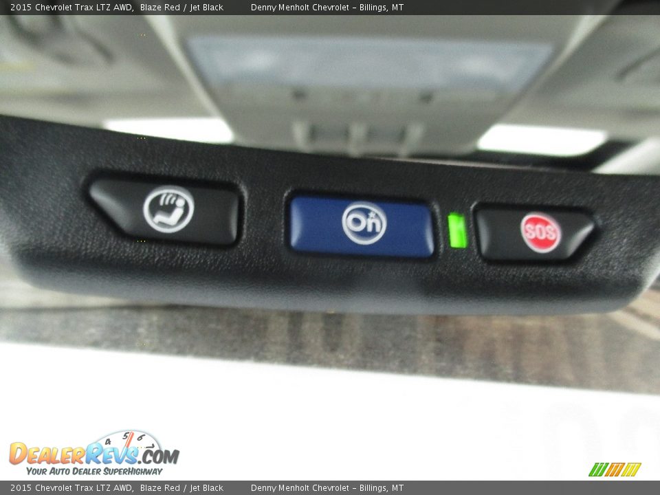 2015 Chevrolet Trax LTZ AWD Blaze Red / Jet Black Photo #18