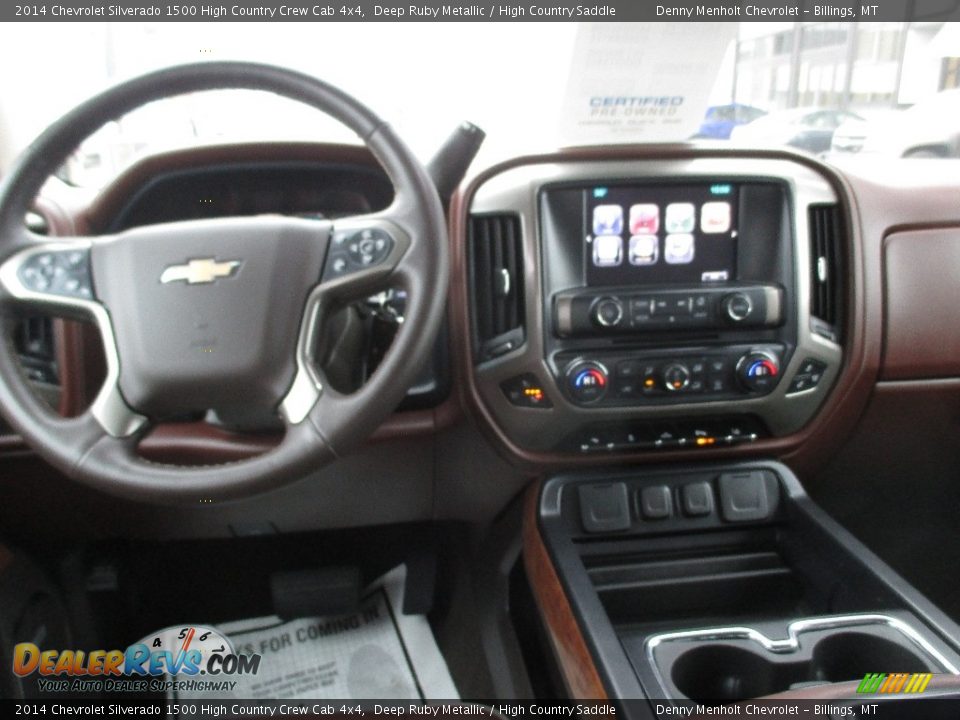 2014 Chevrolet Silverado 1500 High Country Crew Cab 4x4 Deep Ruby Metallic / High Country Saddle Photo #10