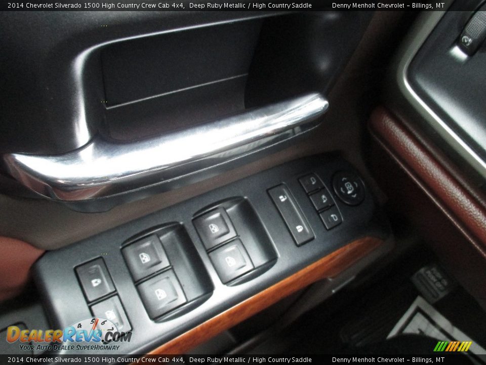 2014 Chevrolet Silverado 1500 High Country Crew Cab 4x4 Deep Ruby Metallic / High Country Saddle Photo #15