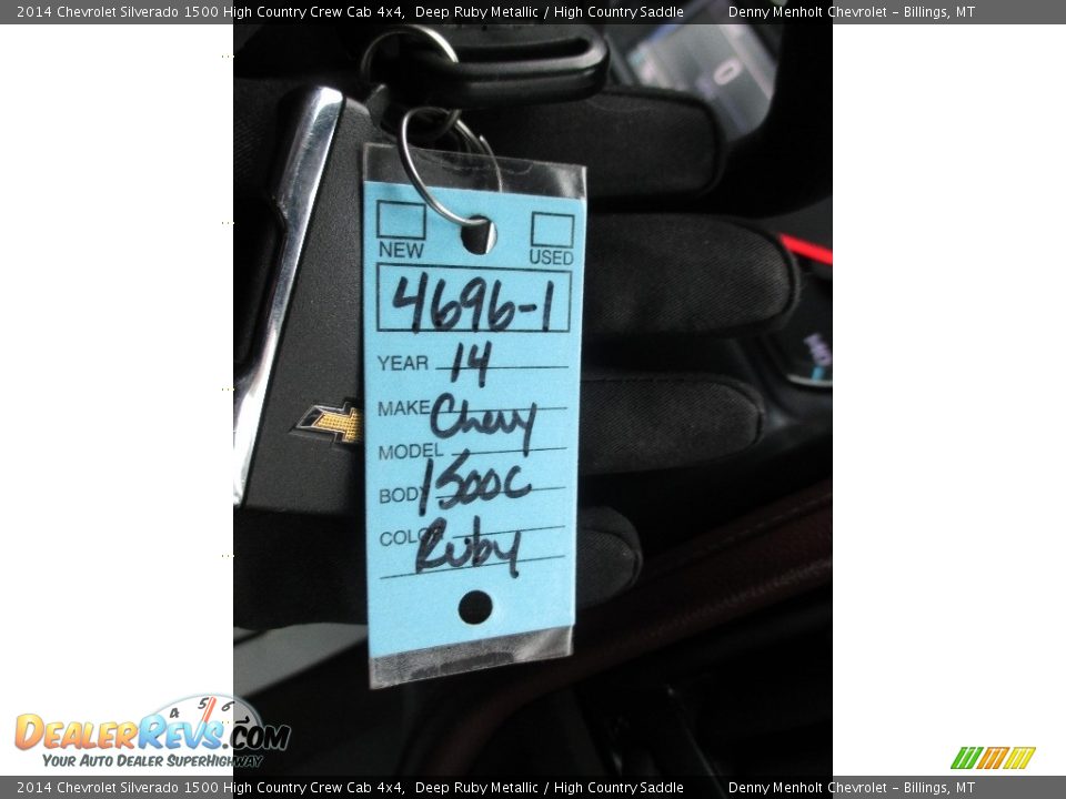 2014 Chevrolet Silverado 1500 High Country Crew Cab 4x4 Deep Ruby Metallic / High Country Saddle Photo #21