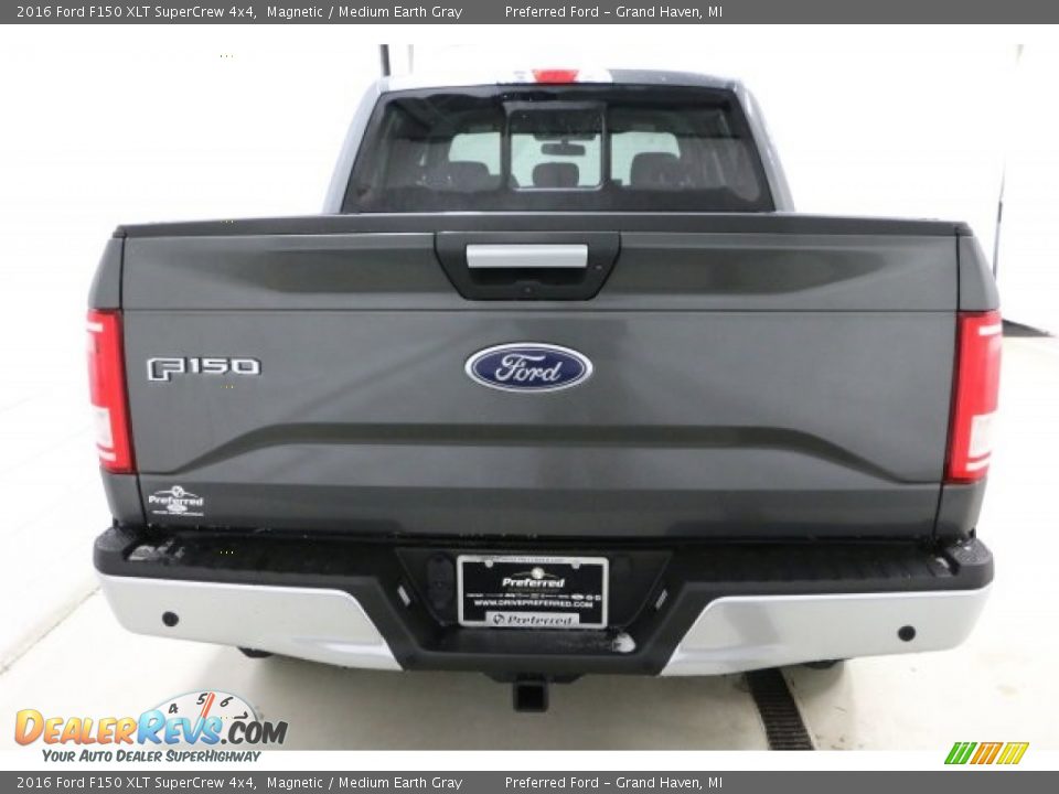 2016 Ford F150 XLT SuperCrew 4x4 Magnetic / Medium Earth Gray Photo #5