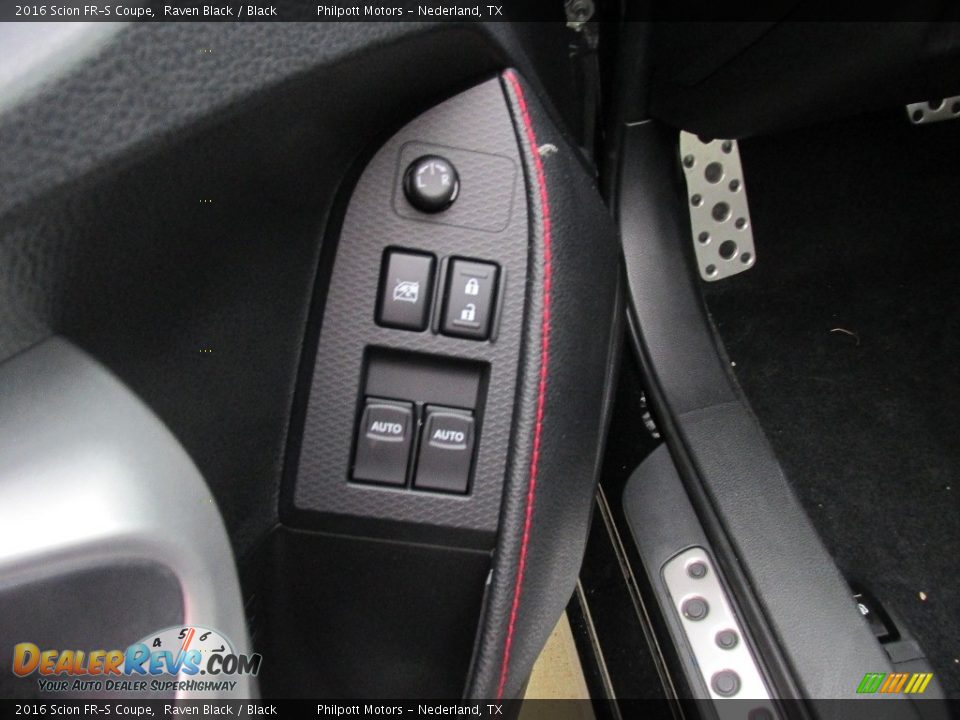 2016 Scion FR-S Coupe Raven Black / Black Photo #19