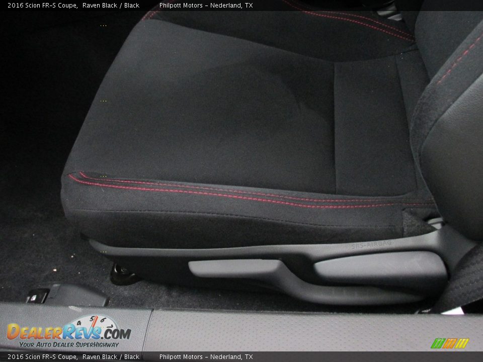 2016 Scion FR-S Coupe Raven Black / Black Photo #21
