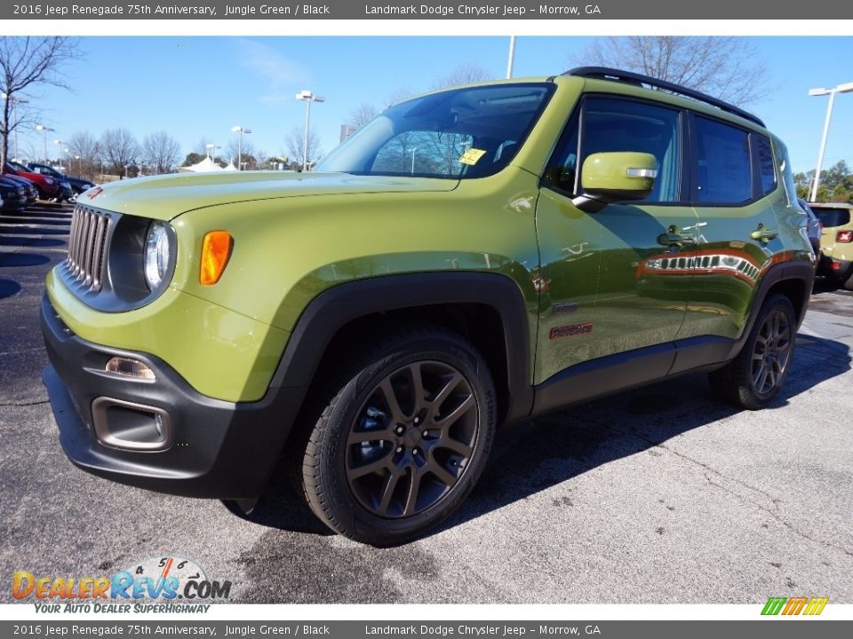 Front 3/4 View of 2016 Jeep Renegade 75th Anniversary Photo #1