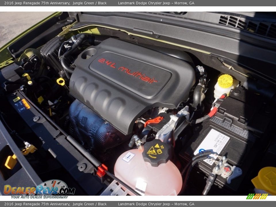 2016 Jeep Renegade 75th Anniversary 2.4 Liter SOHC 16-Valve MultiAir 4 Cylinder Engine Photo #8