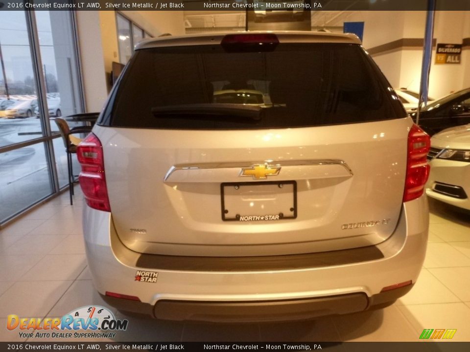 2016 Chevrolet Equinox LT AWD Silver Ice Metallic / Jet Black Photo #6
