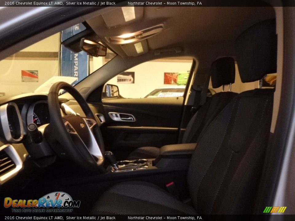2016 Chevrolet Equinox LT AWD Silver Ice Metallic / Jet Black Photo #9