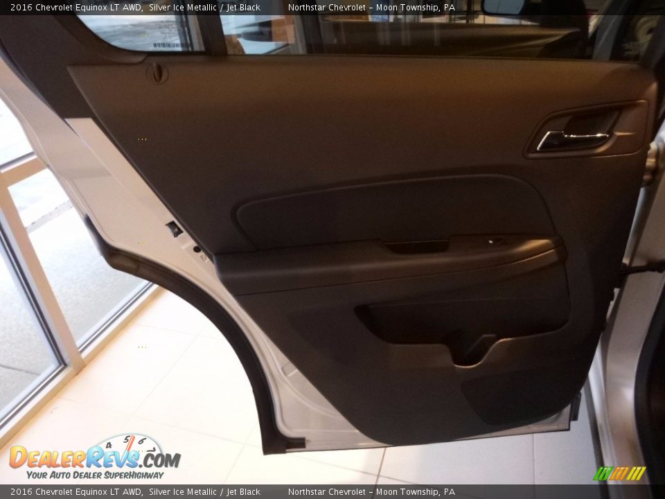 2016 Chevrolet Equinox LT AWD Silver Ice Metallic / Jet Black Photo #12