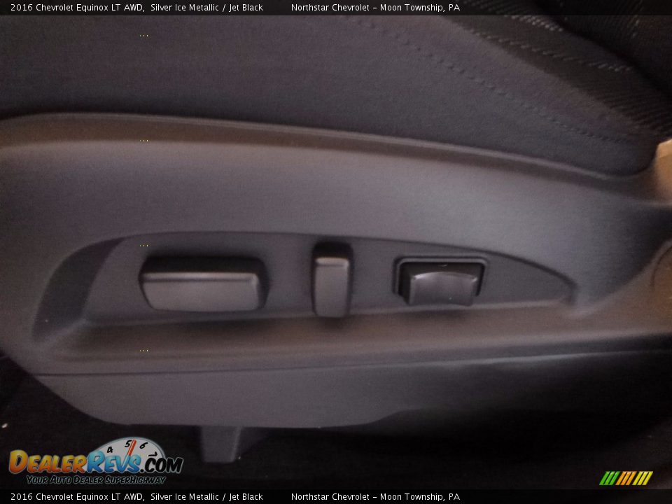 2016 Chevrolet Equinox LT AWD Silver Ice Metallic / Jet Black Photo #15