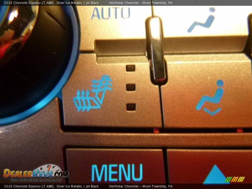 2016 Chevrolet Equinox LT AWD Silver Ice Metallic / Jet Black Photo #17