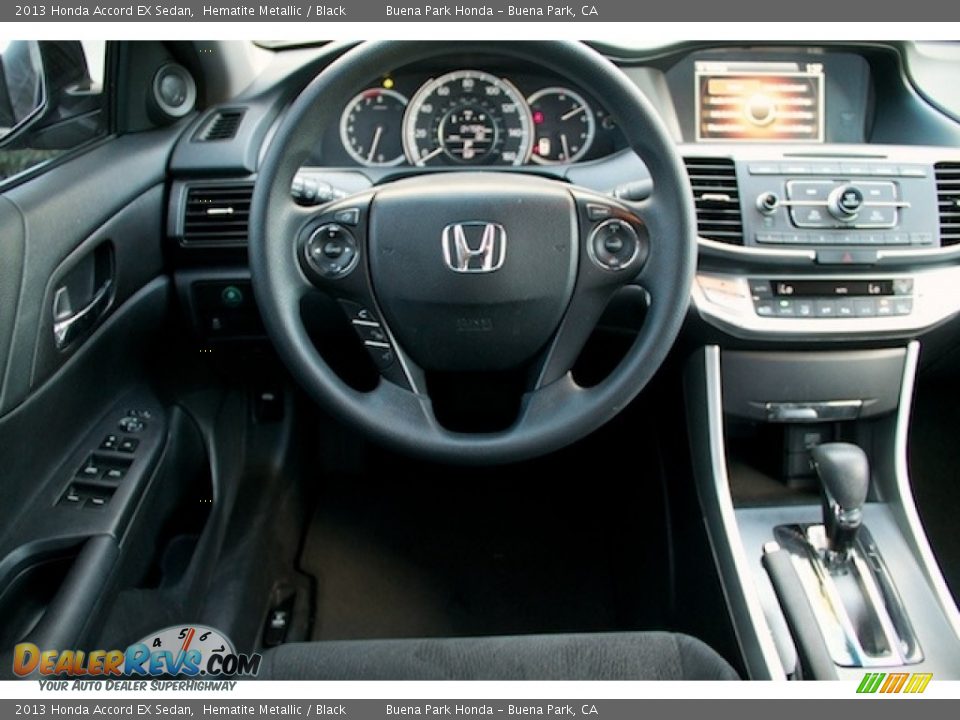 2013 Honda Accord EX Sedan Hematite Metallic / Black Photo #5