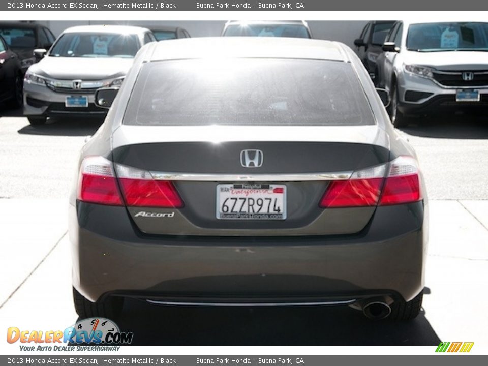 2013 Honda Accord EX Sedan Hematite Metallic / Black Photo #10