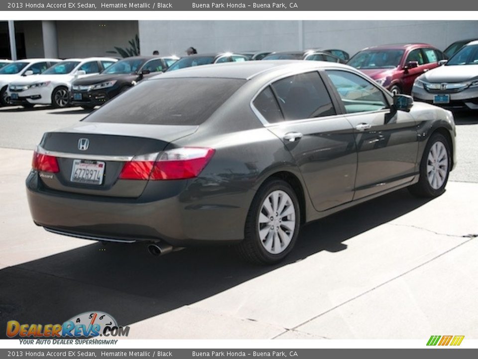 2013 Honda Accord EX Sedan Hematite Metallic / Black Photo #11