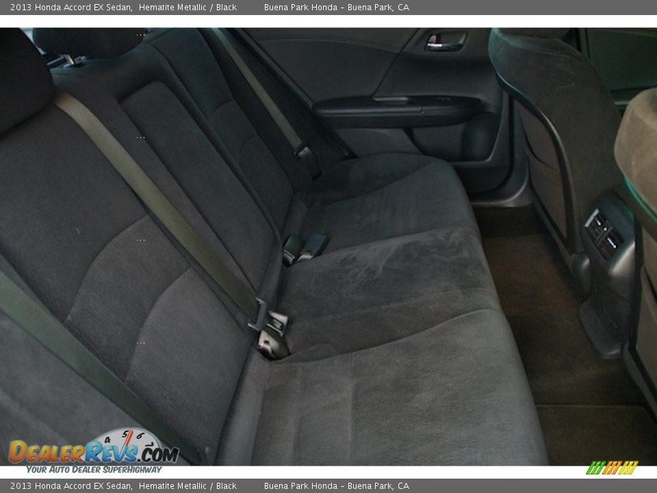 2013 Honda Accord EX Sedan Hematite Metallic / Black Photo #17