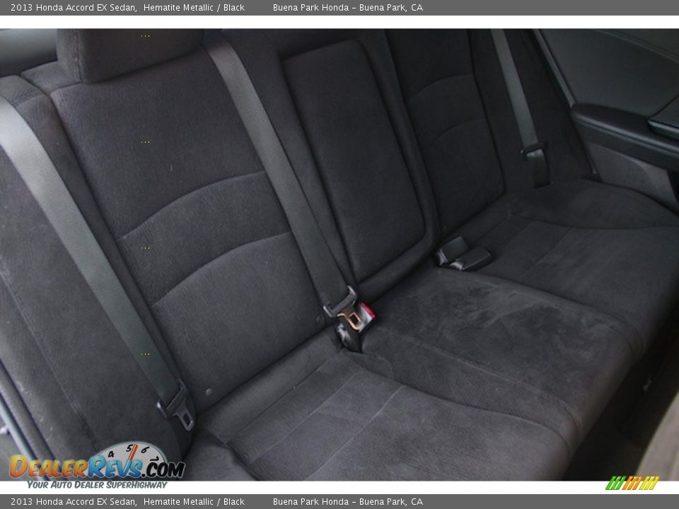 2013 Honda Accord EX Sedan Hematite Metallic / Black Photo #18