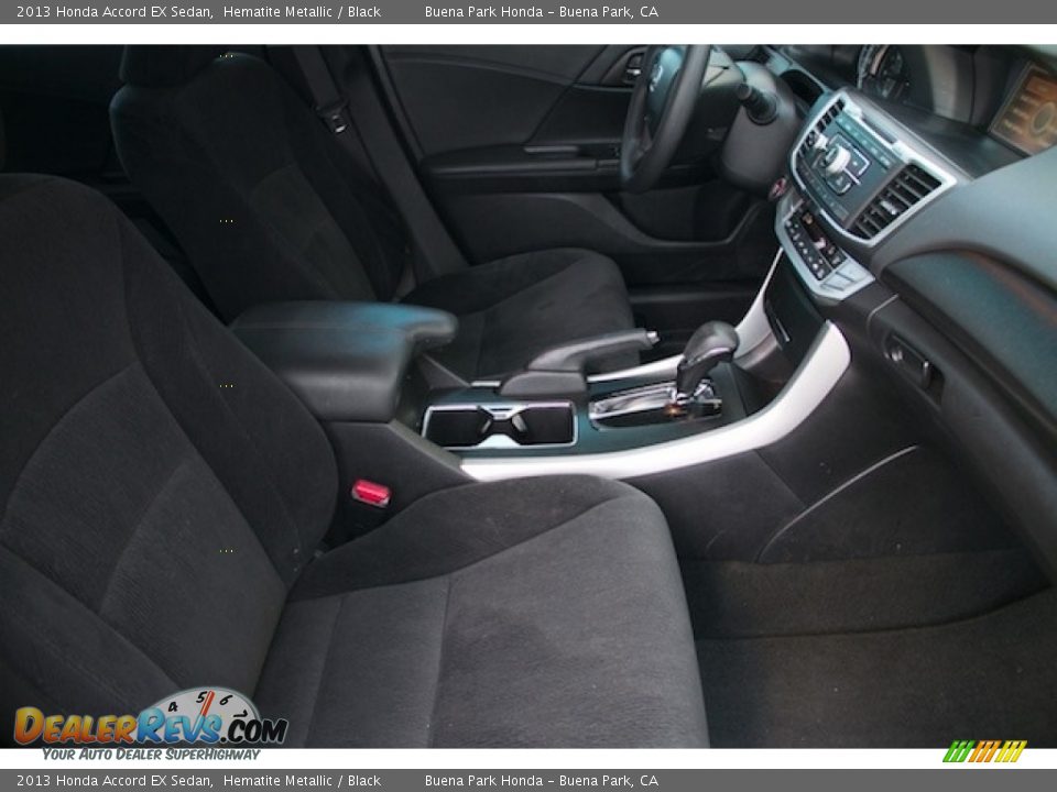 2013 Honda Accord EX Sedan Hematite Metallic / Black Photo #19