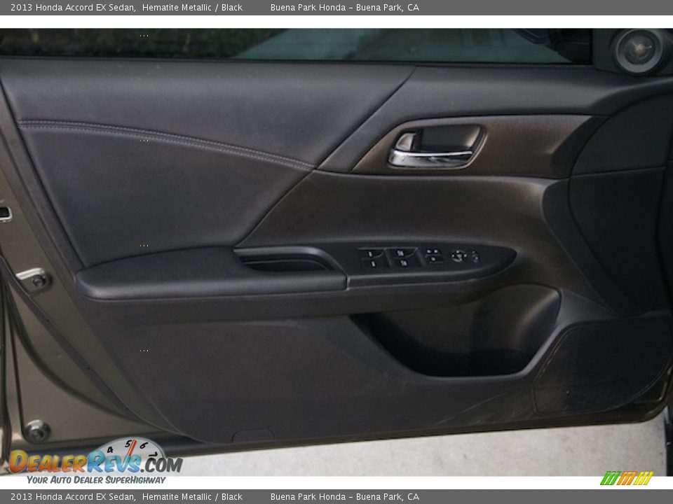 2013 Honda Accord EX Sedan Hematite Metallic / Black Photo #25