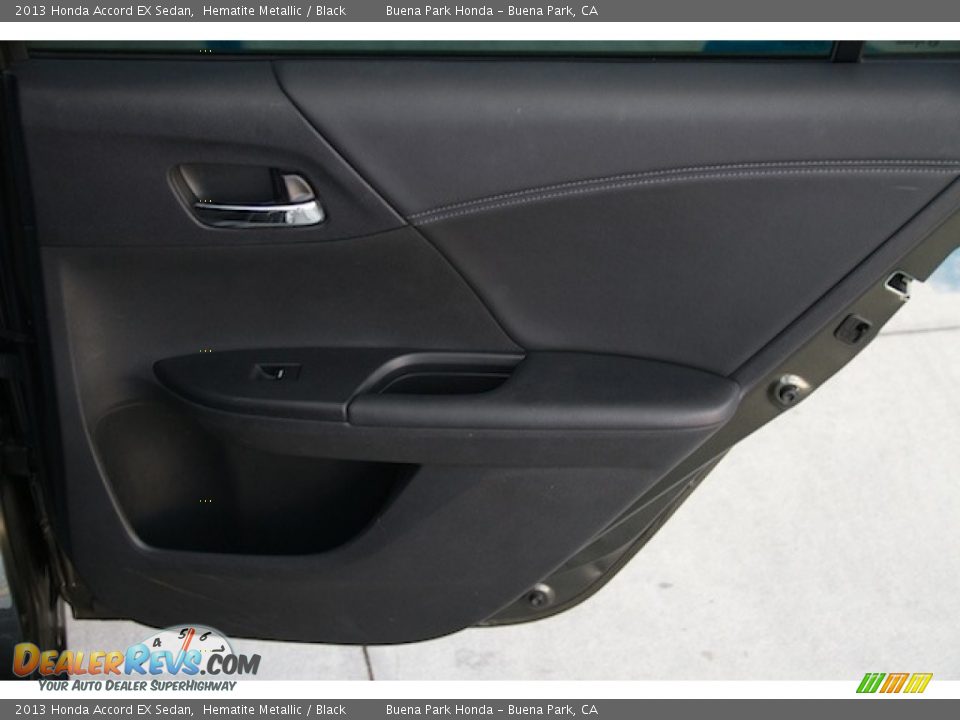 2013 Honda Accord EX Sedan Hematite Metallic / Black Photo #27