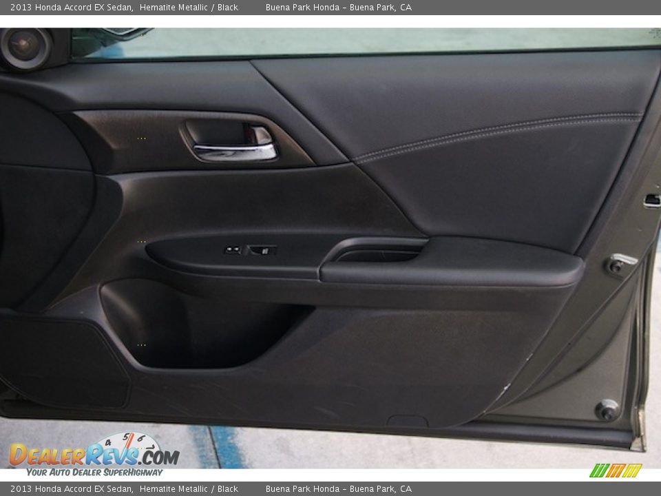 2013 Honda Accord EX Sedan Hematite Metallic / Black Photo #28
