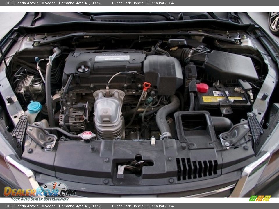 2013 Honda Accord EX Sedan Hematite Metallic / Black Photo #29