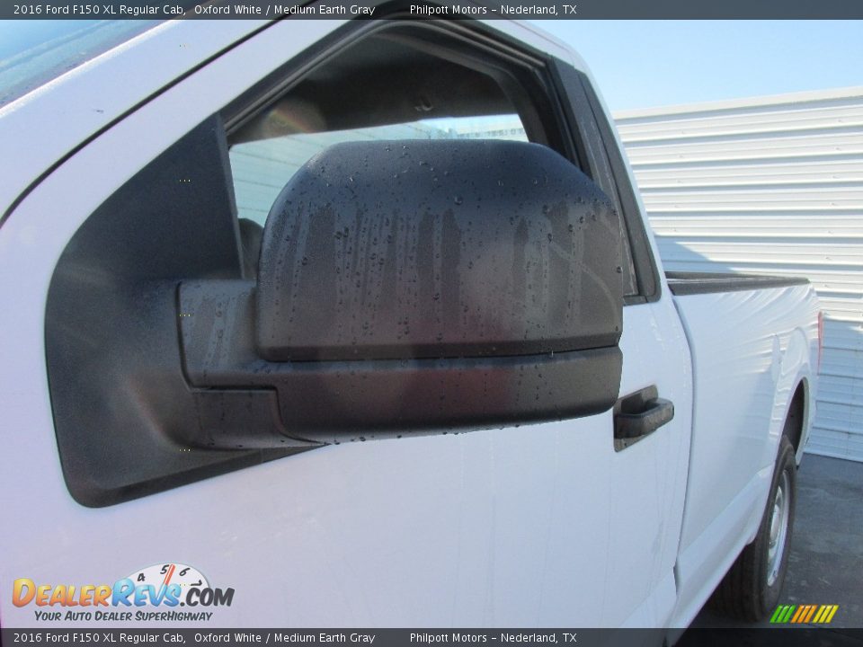 2016 Ford F150 XL Regular Cab Oxford White / Medium Earth Gray Photo #11