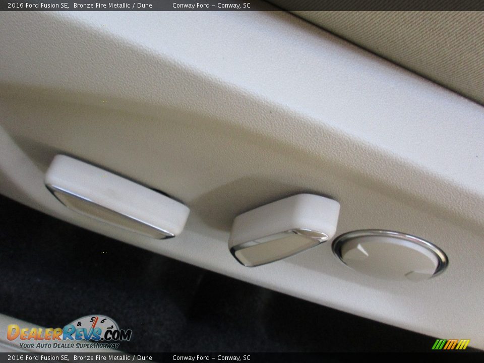 2016 Ford Fusion SE Bronze Fire Metallic / Dune Photo #13