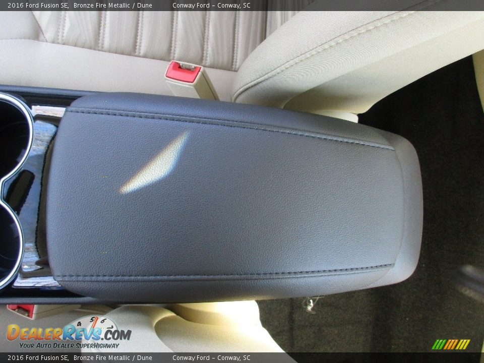 2016 Ford Fusion SE Bronze Fire Metallic / Dune Photo #20