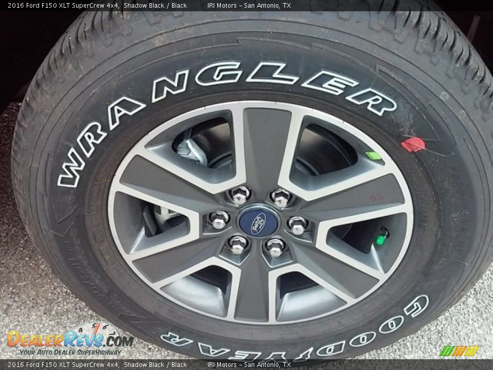 2016 Ford F150 XLT SuperCrew 4x4 Shadow Black / Black Photo #4