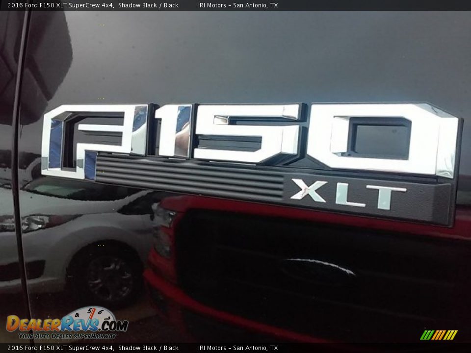 2016 Ford F150 XLT SuperCrew 4x4 Shadow Black / Black Photo #5