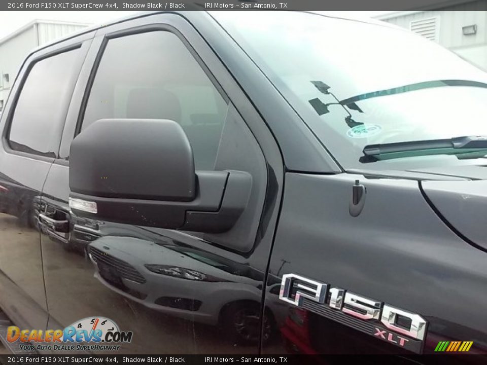 2016 Ford F150 XLT SuperCrew 4x4 Shadow Black / Black Photo #6