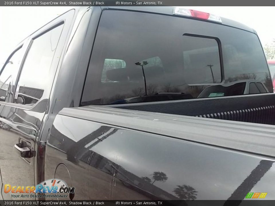 2016 Ford F150 XLT SuperCrew 4x4 Shadow Black / Black Photo #9