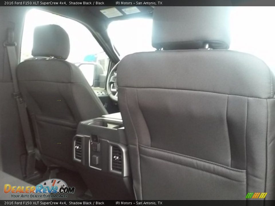 2016 Ford F150 XLT SuperCrew 4x4 Shadow Black / Black Photo #13