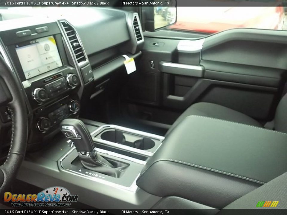 2016 Ford F150 XLT SuperCrew 4x4 Shadow Black / Black Photo #19