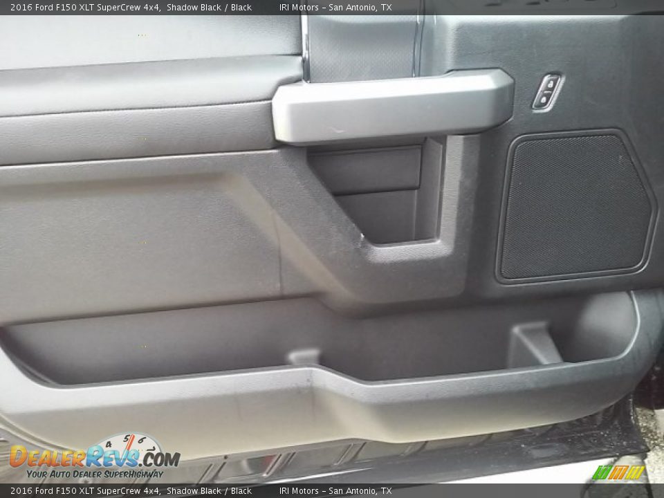 2016 Ford F150 XLT SuperCrew 4x4 Shadow Black / Black Photo #21